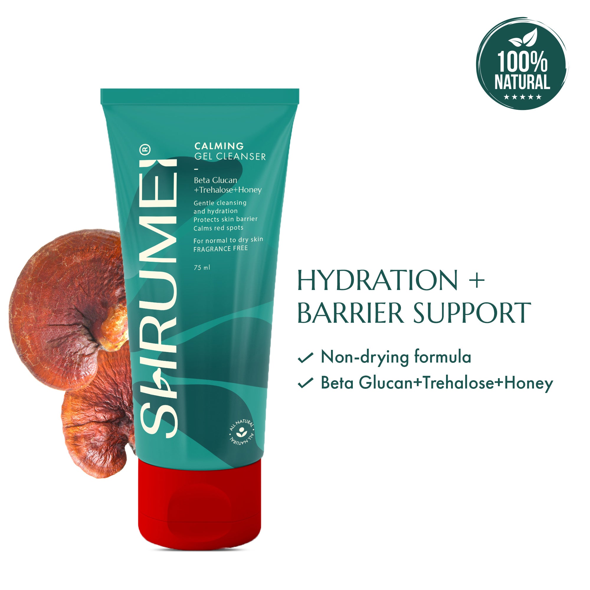 Shrumei Calming Gel Cleanser - 75ml