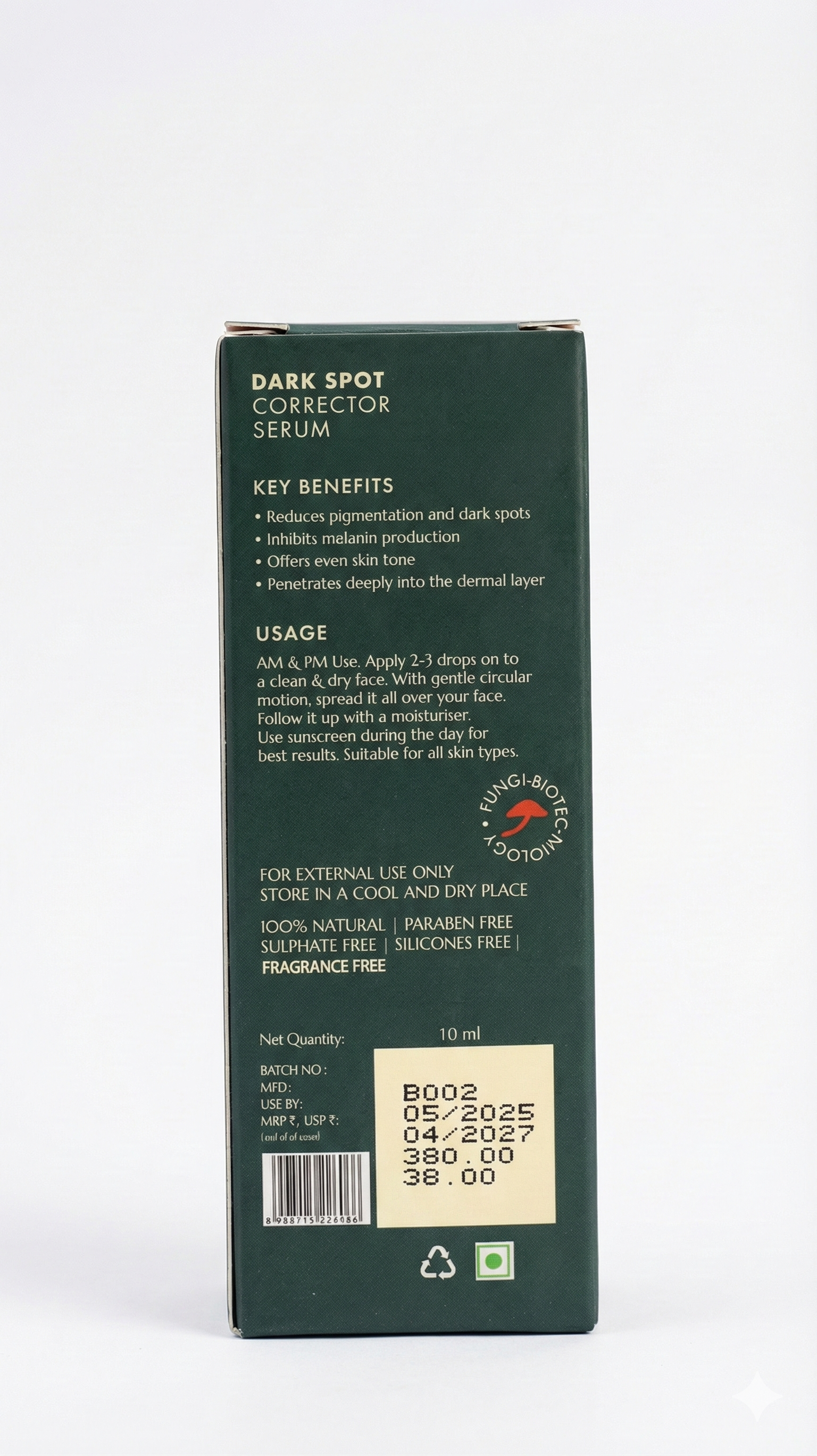 Dark Spot Corrector Serum (10 ml)